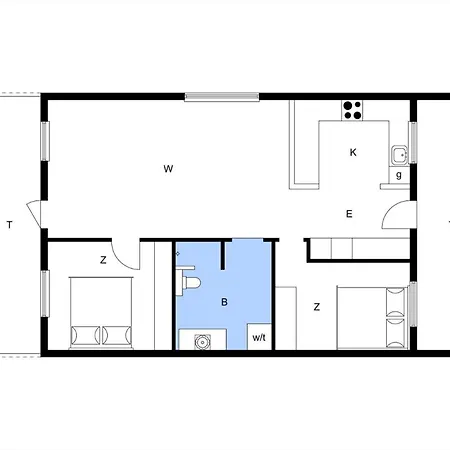 Bl1708-blokhus-klitgaardsvej-3-d Dom wakacyjny